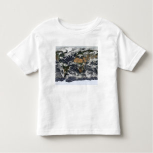 Detailed satellite view of Earth Toddler T-shirt
