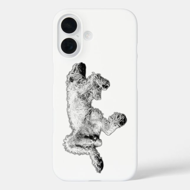 Detailed Spinone Feeling Good iPhone Case (Back)