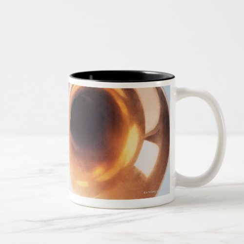 Detailed Trumpet 2 Two_Tone Coffee Mug