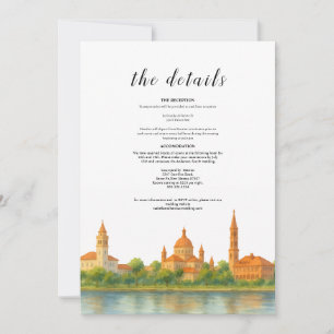 Details Card- St Augustine Invitation