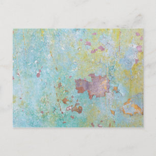 Details of Painted Wall Fort Hayden, WA Postcard