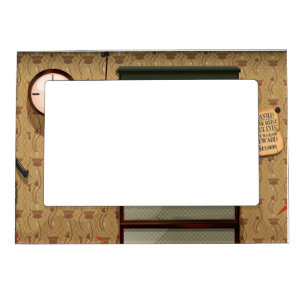 Detective agency magnetic picture frame