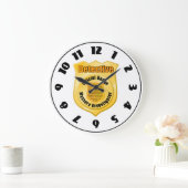 Detective Badge Clock (Home)