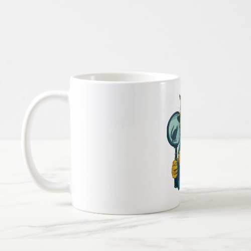 Detective Cat Mystery Coffee Mug