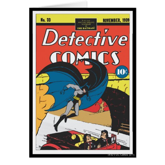 Detective Comics #33 Cards (Front)