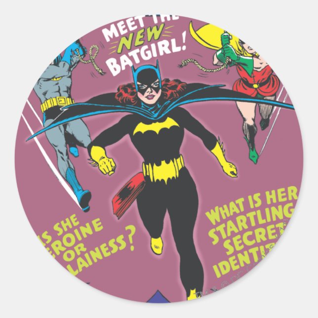 Detective Comics #359 Classic Round Sticker (Front)