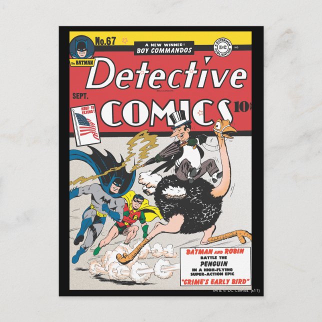 Detective Comics #67 Postcard (Front)