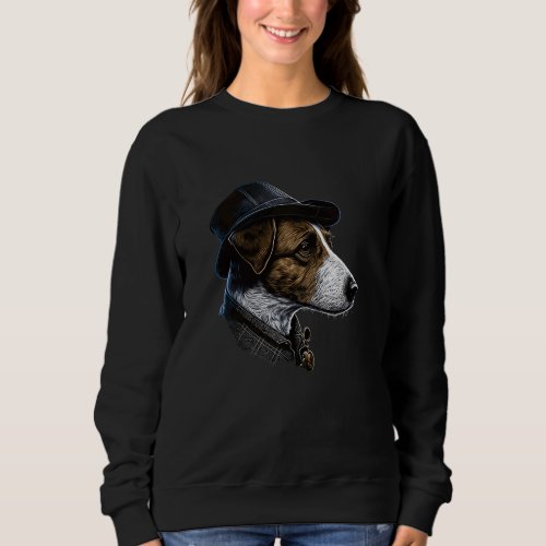 Detective dog Jack Russell Terrier Sweatshirt