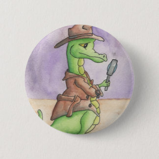 Detective Draco Pinback Button