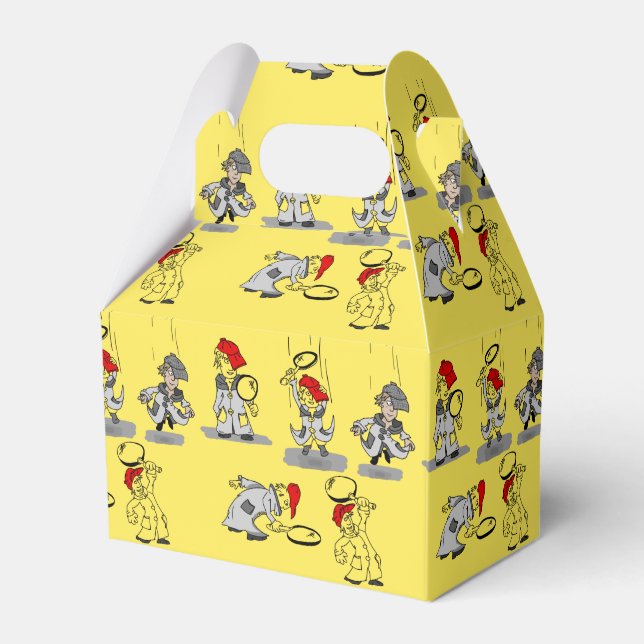 Detective Favor Box (Front Side)