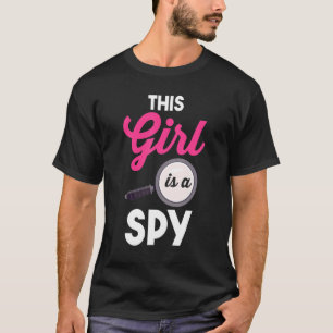Detective Private Investigator Secret Spy This Gir T-Shirt