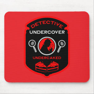 Detective-Themed Funny Gift Mouse Pad