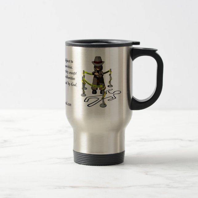 Detective Travel Mug (Right)