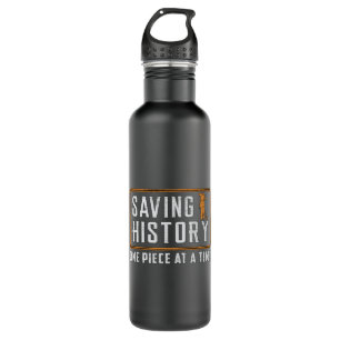 Detector Detectorist Metal Detecting Gift Idea Stainless Steel Water Bottle