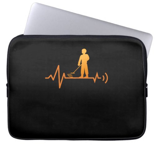 Detectoring Metal Detector Detectorist Treasure Hu Laptop Sleeve