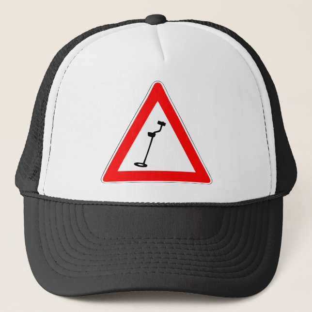 Detectorist - explorer - Metal Detection Trucker Hat (Front)
