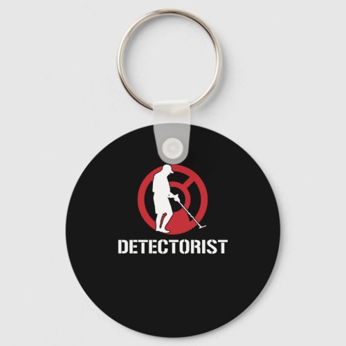 Detectorist Metal Sensor Treasure Hunters Gift Keychain