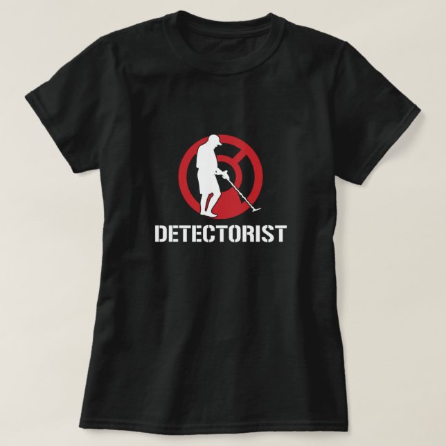 Detectorist Metal Sensor Treasure Hunters Gift T-Shirt (Design Front)