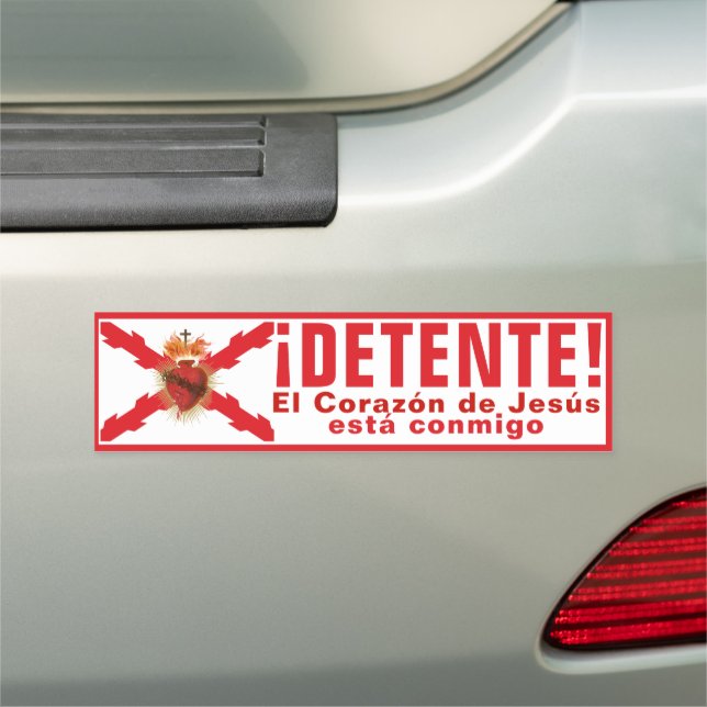 ¡Detente! Car Magnet (In Situ)