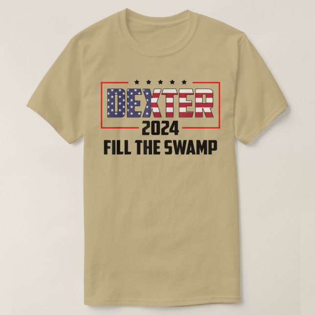 Deter 2024 Fill The Swamp 1747 T-Shirt (Design Front)