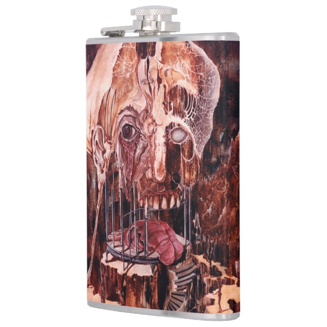 DETERIORATION OF MIND OVER MATTER FLASK (Left)