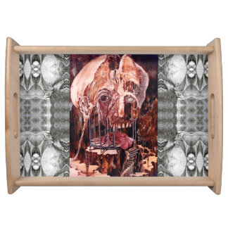 DETERIORATION OF MIND OVER MATTER SERVING TRAY