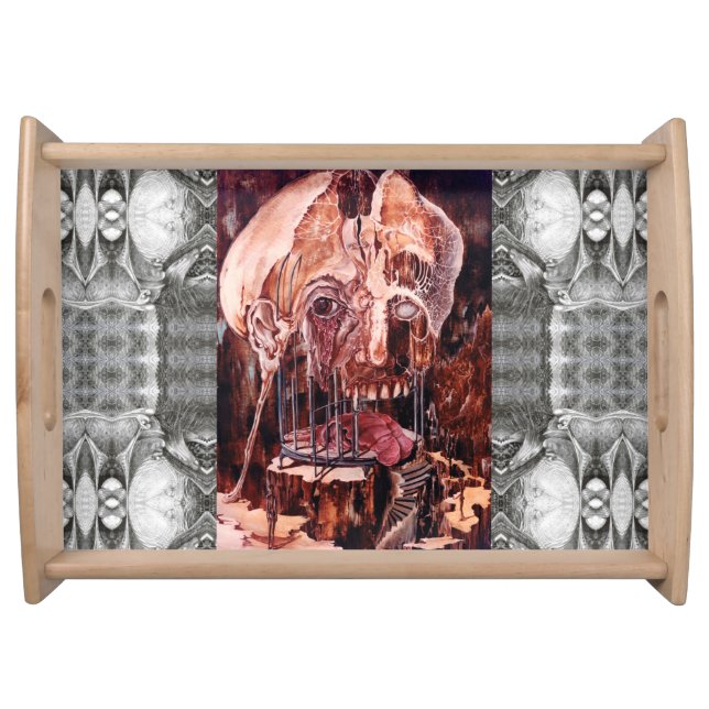 DETERIORATION OF MIND OVER MATTER SERVING TRAY (Front)