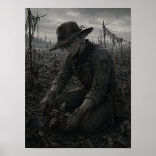 Determination / Gardener / Plantations Poster