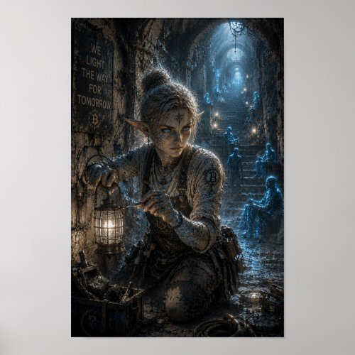 Determination / Light Worker / Catacombs Poster