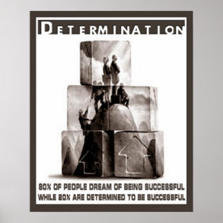 Determination Poster