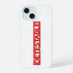 Detestable Stamp iPhone 15 Case