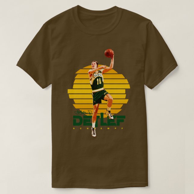 Detlef Schrempf T-Shirt (Design Front)