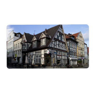 Detmold in Germany Label