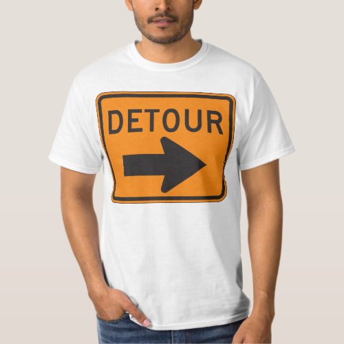 DETOUR Sign T_Shirt T_Shirt