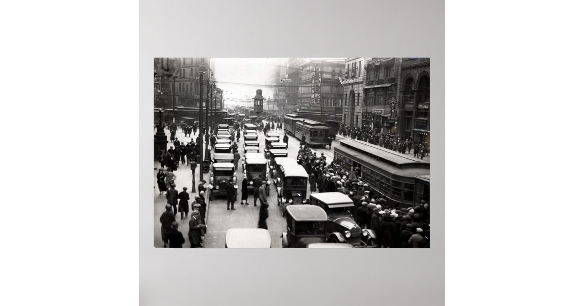 Detroit - 1920s poster | Zazzle