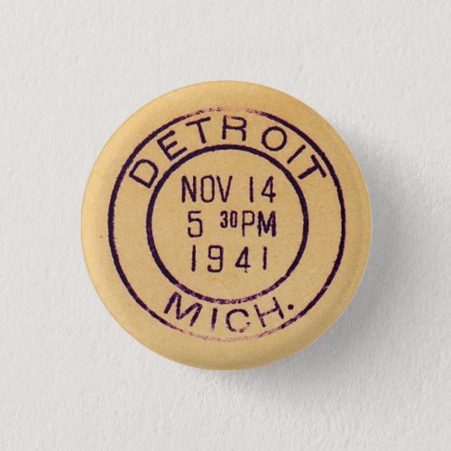 Detroit 1941 button