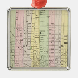 Detroit 2 metal ornament