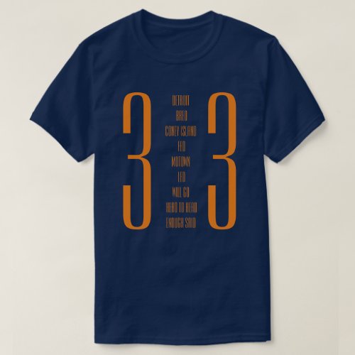 Detroit 313 T_Shirt