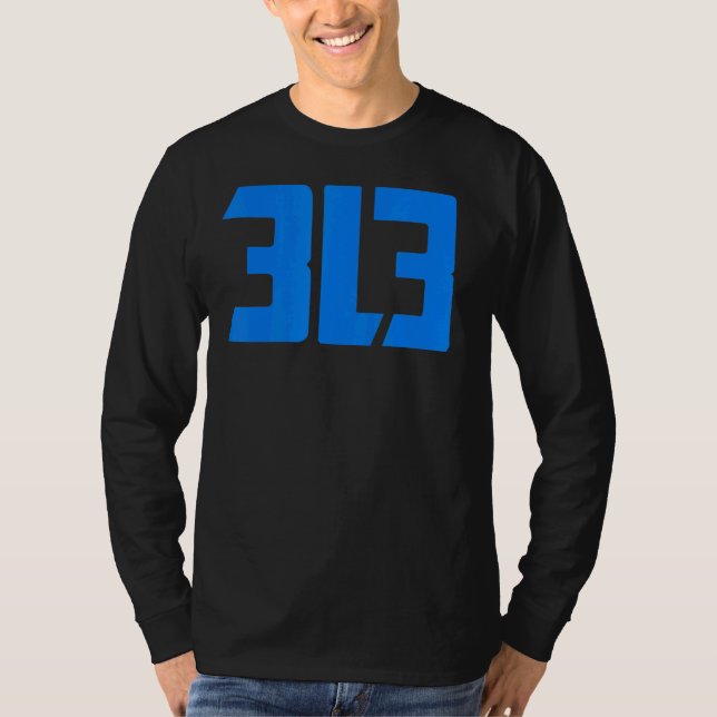 Detroit 313 T-Shirt (Front)