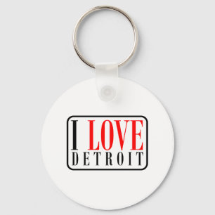 Detroit, Alabama Keychain