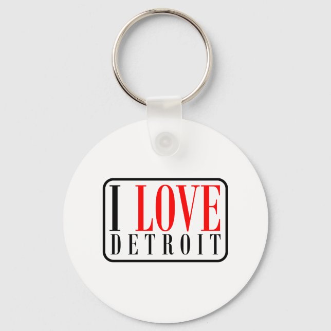 Detroit, Alabama Keychain (Front)