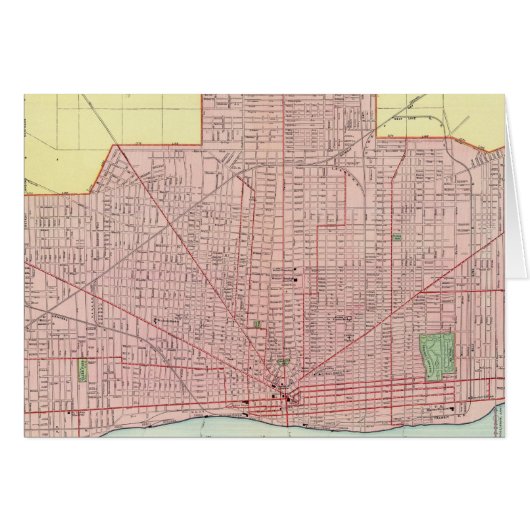 Detroit and Vicinity Cards (Front Horizontal)