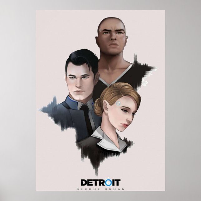 Detroit become human poster (Front)