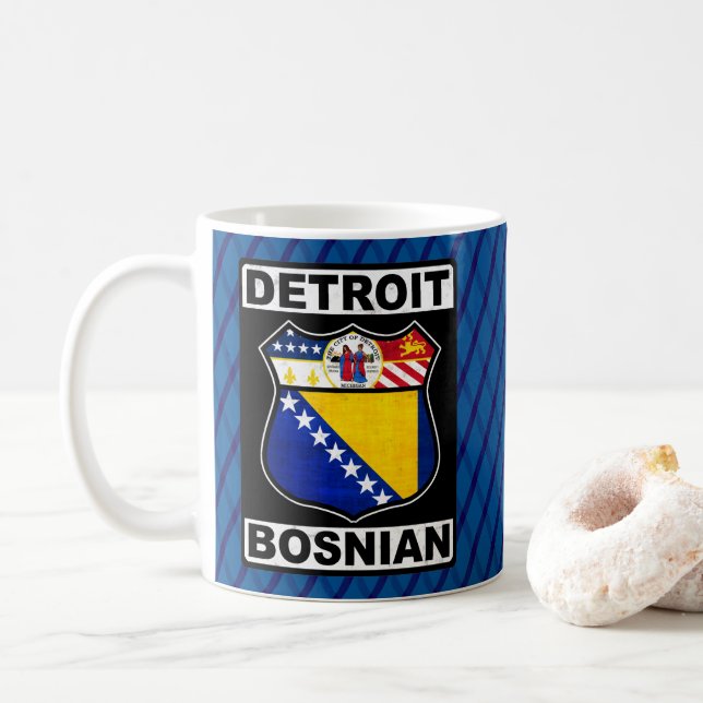 Detroit Bosnian American Mug (With Donut)