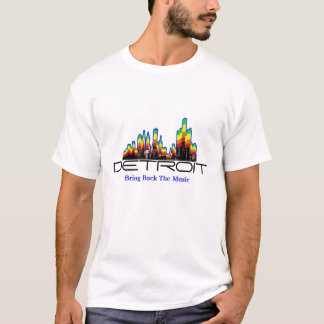 DETROIT, Bring Back The Music T-Shirt