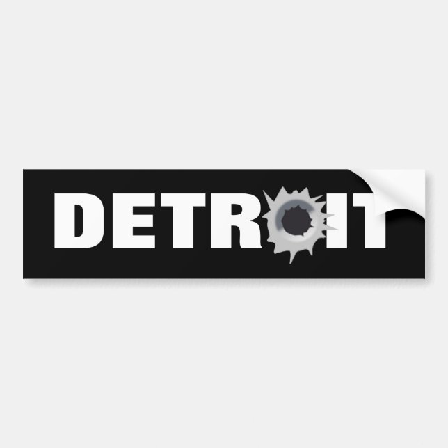 Detroit Bumper Sticker (Front)