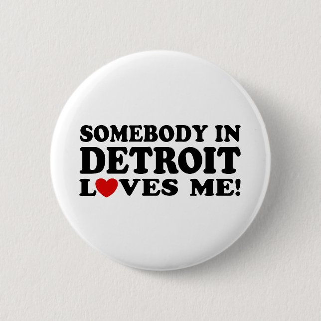 Detroit Button (Front)