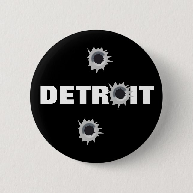 Detroit Button (Front)