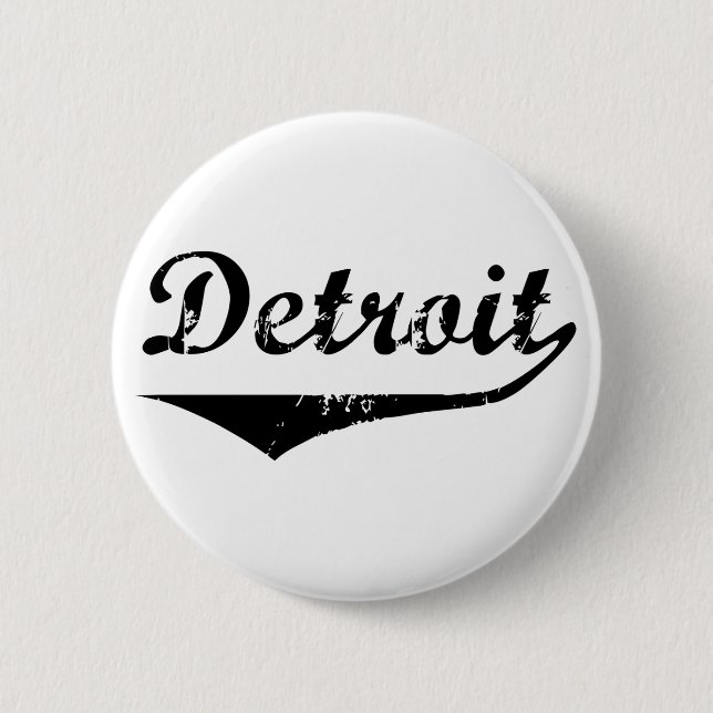 Detroit Button (Front)