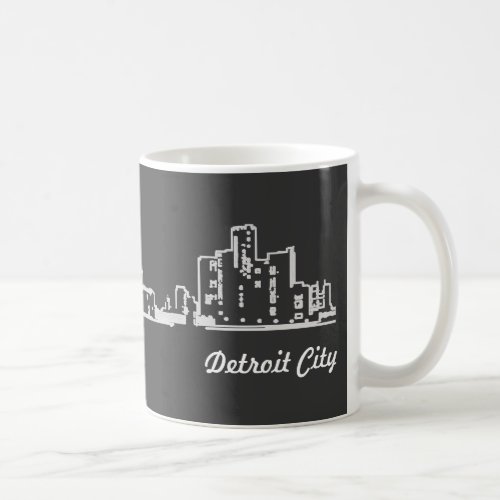 Detroit City Coffee Mug